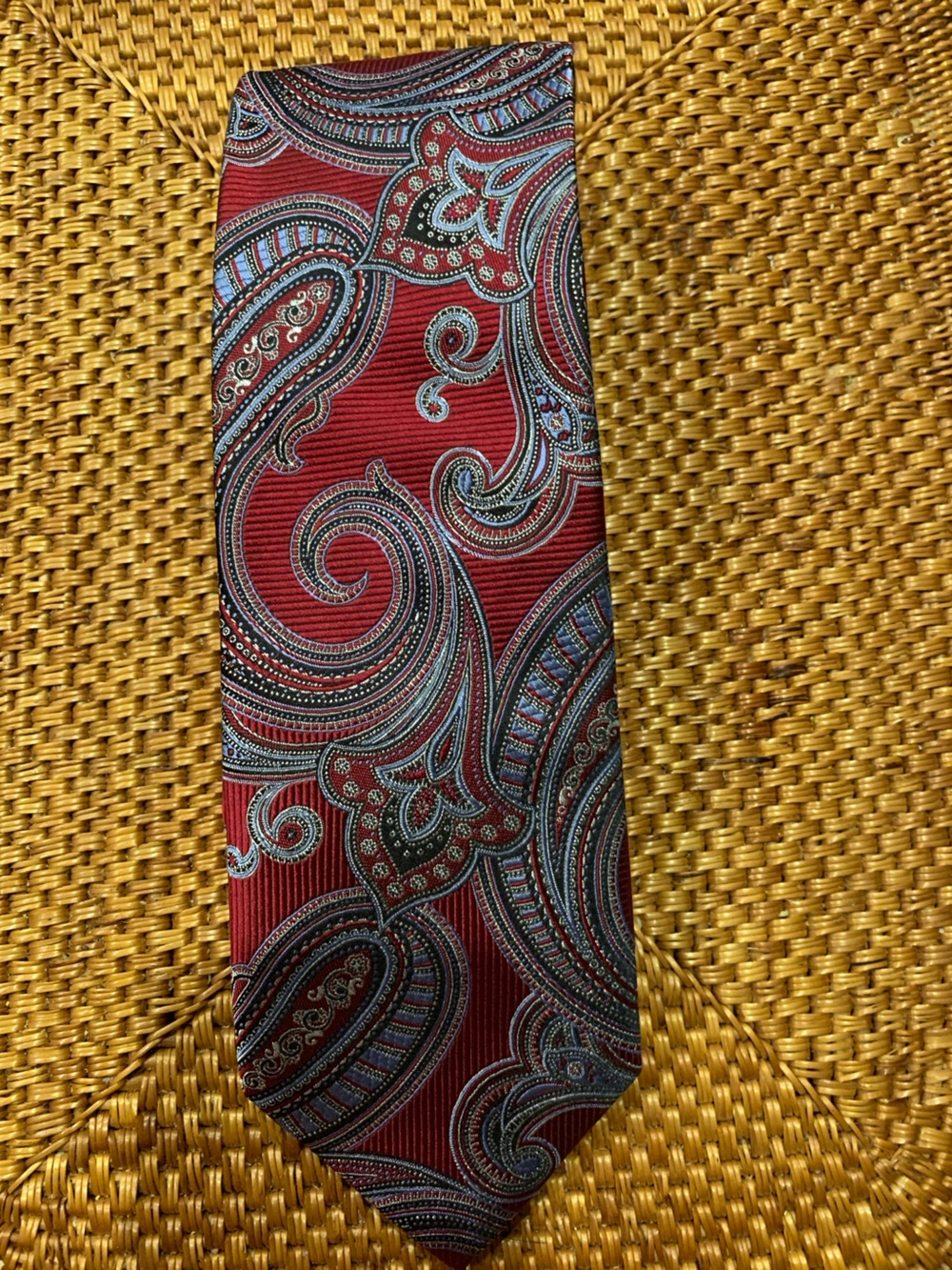 Jos A Banks Long Silk Tie